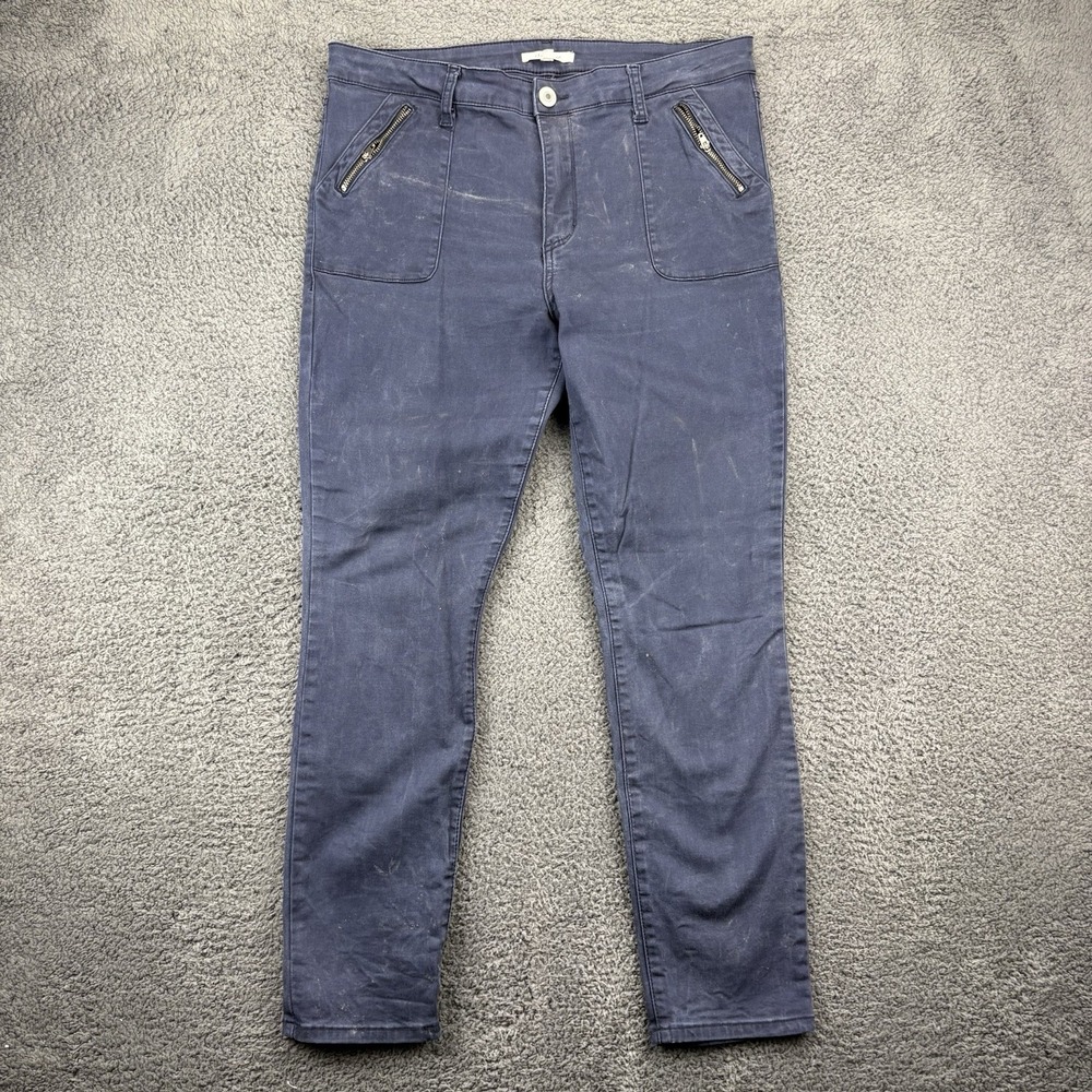 Sts Blue Pants Men 32 (34x27)‎ Canvas Cargo Utility